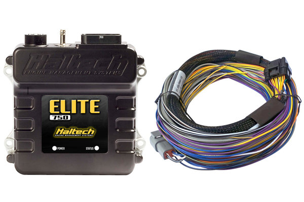 Elite 750 ECU + Basic Universal Wire-in Kabelbaum Kit Länge: 2.5m