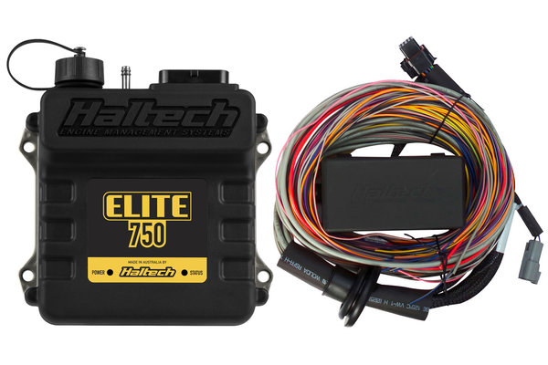 Elite 750 ECU + Premium Universal Wire-in Kabelbaum Kit Länge: 2.5m